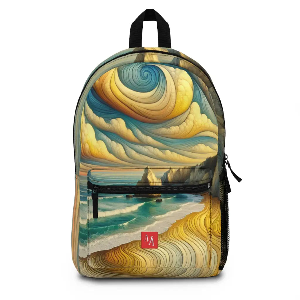 Whirling Waves and Sky Dancers Backpack One size Bags