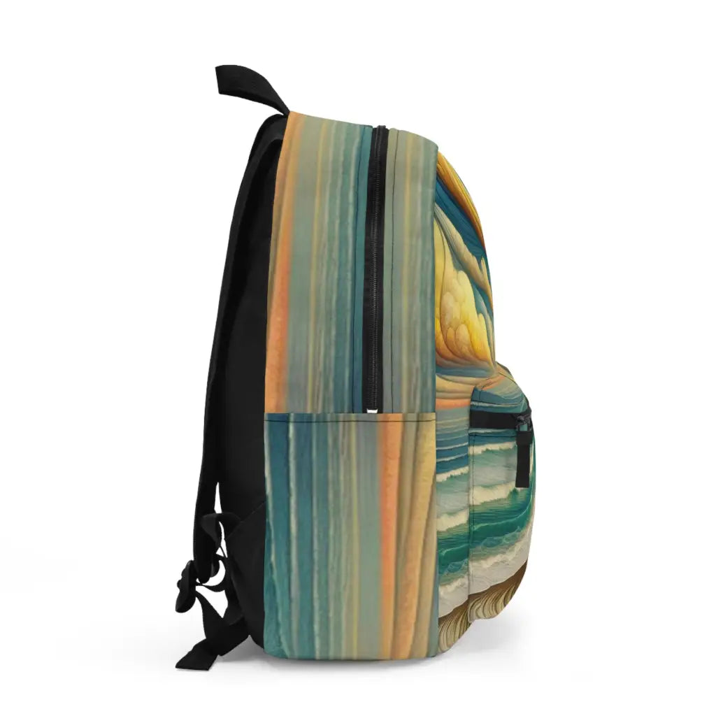 Whirling Waves and Sky Dancers Backpack One size Bags