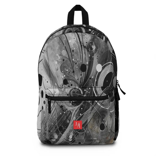 Whirlwind of Colors and Lines Backpack One size Bags