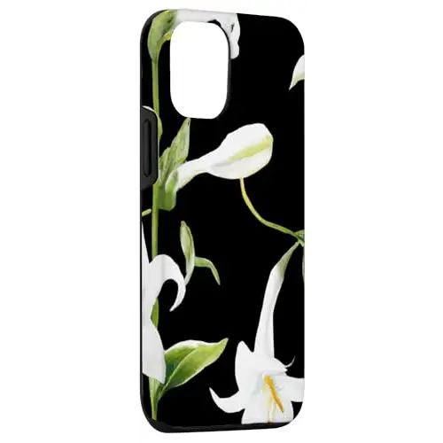 White Flowers in Bloom: Bold and Elegant Case (iPhone