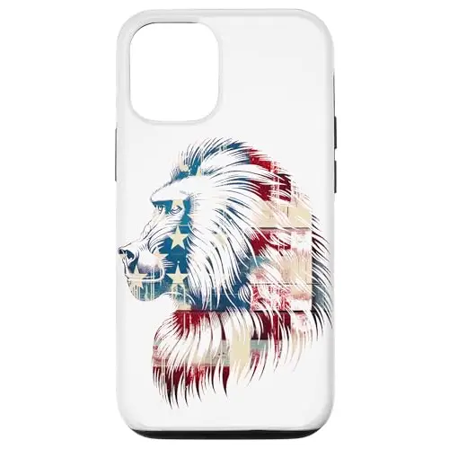 Wild Patriot: Celebrating Animal Patriotism Case (iPhone