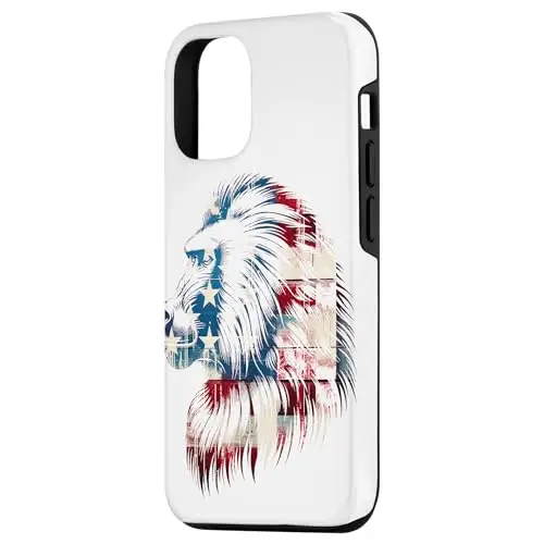 Wild Patriot: Celebrating Animal Patriotism Case (iPhone