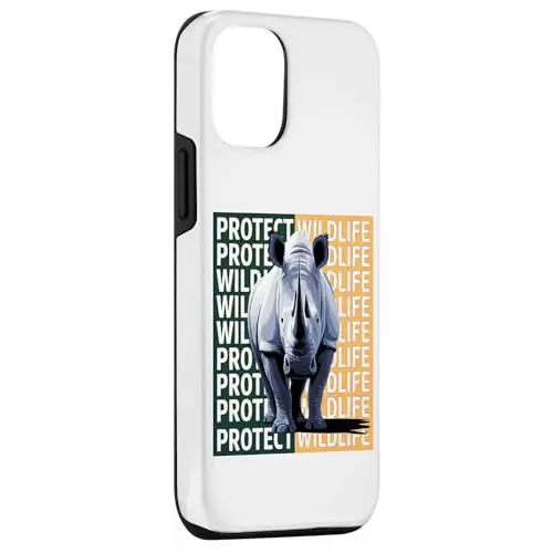 Wild Rhino: A Call to Protect Wildlife Case (iPhone Select