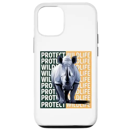 Wild Rhino: A Call to Protect Wildlife Case (iPhone Select