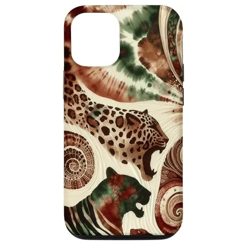 Wild Showdown: Intense Predator Encounter Case (iPhone