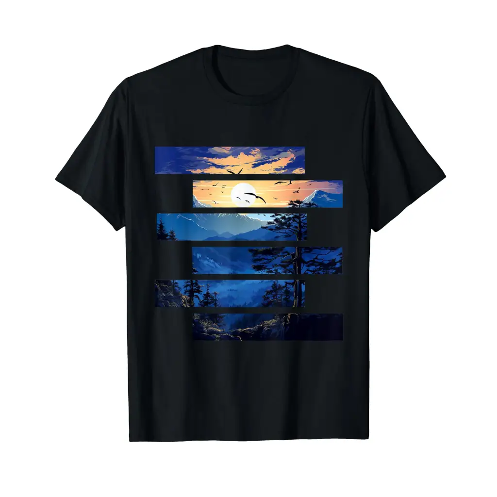 Wilderness Sunrise Majesty: Gliding Raptors at Dawn T Shirt