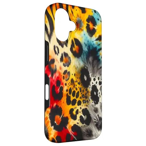 Wildfire Tapestry: Fusion of Nature and Art Case (iPhone