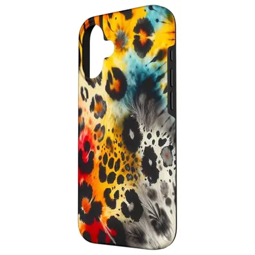 Wildfire Tapestry: Fusion of Nature and Art Case (iPhone
