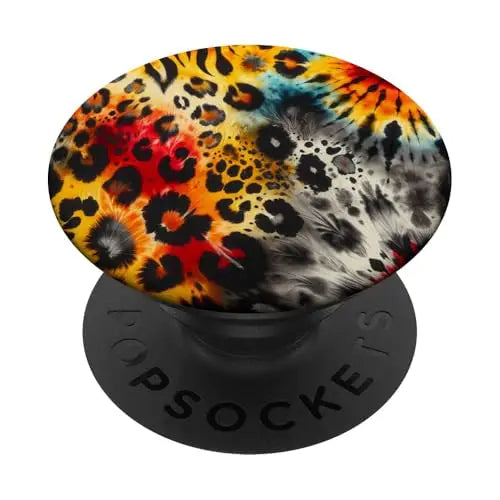 Wildfire Tapestry: Fusion of Nature and Art PopSockets