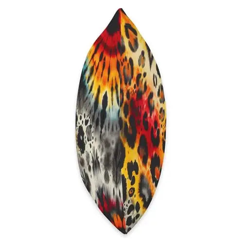 Wildfire Tapestry: Fusion of Nature and Art Throw Pillow