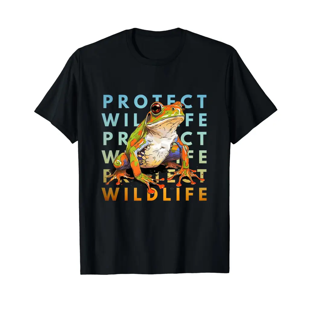 Wildlife Defender: Protecting Frogs T Shirt Apparel