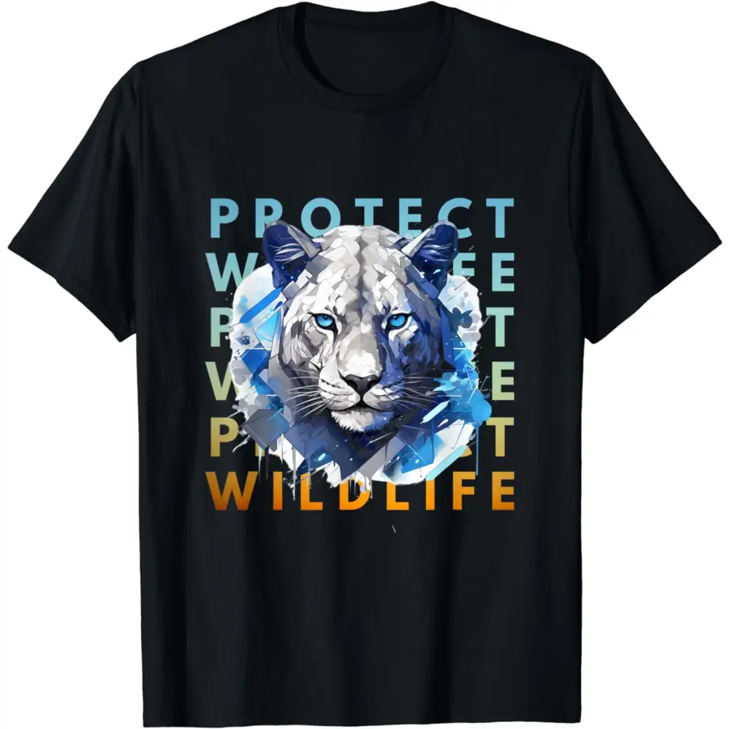 Wildlife Watch: Calling for Conservation T-Shirt - Black