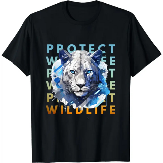 Wildlife Watch: Calling for Conservation T-Shirt - Black