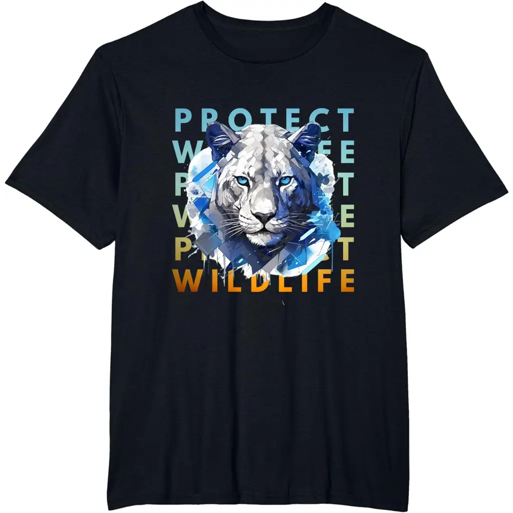 Wildlife Watch: Calling for Conservation T-Shirt - Black