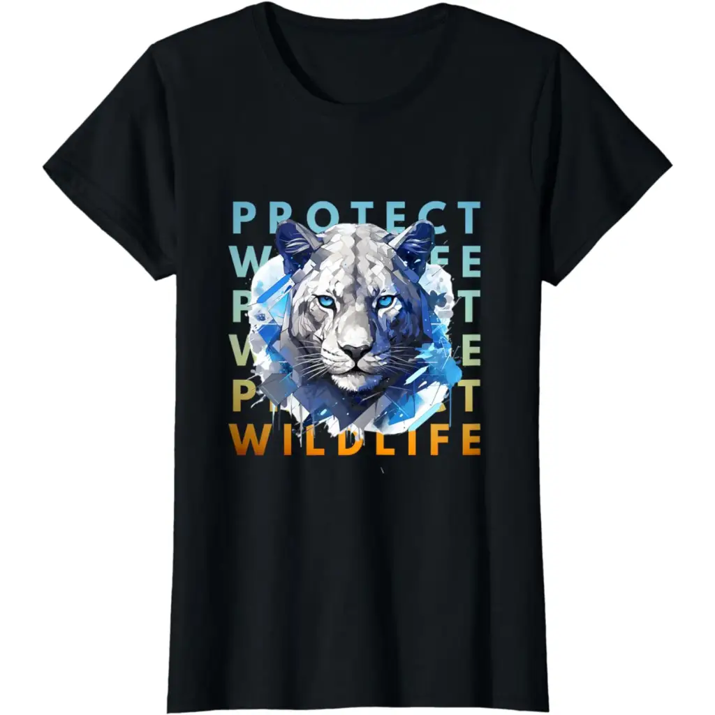 Wildlife Watch: Calling for Conservation T-Shirt - Black