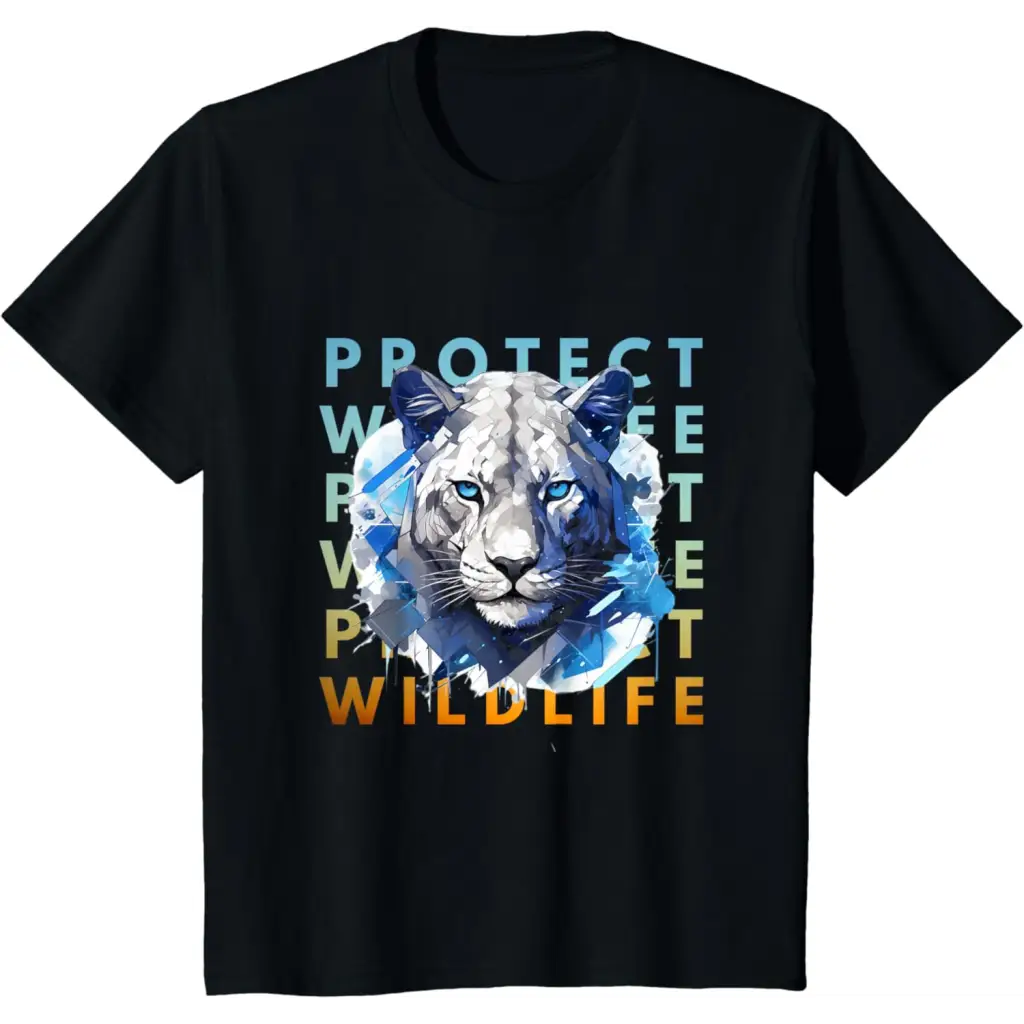 Wildlife Watch: Calling for Conservation T-Shirt - Black