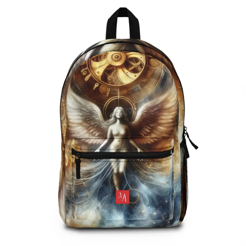Winged Ascension in Mechanized Realm Backpack One size Bags