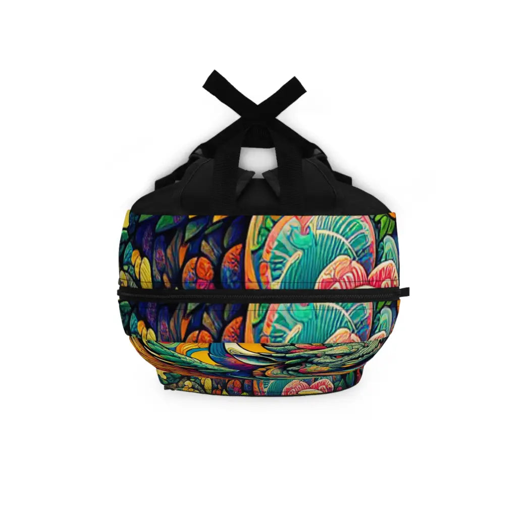 Winged Guardian in Blooming Splendor Backpack One size Bags