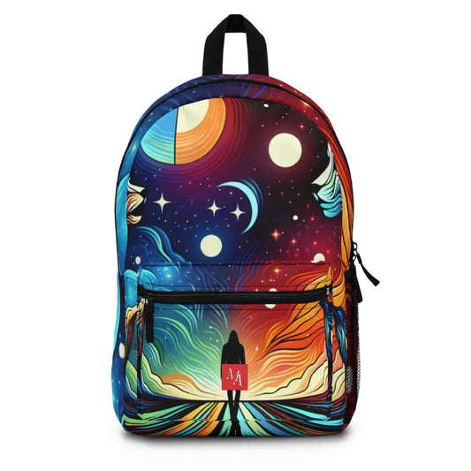 Wolves in Radiant Realms Backpack One size Bags
