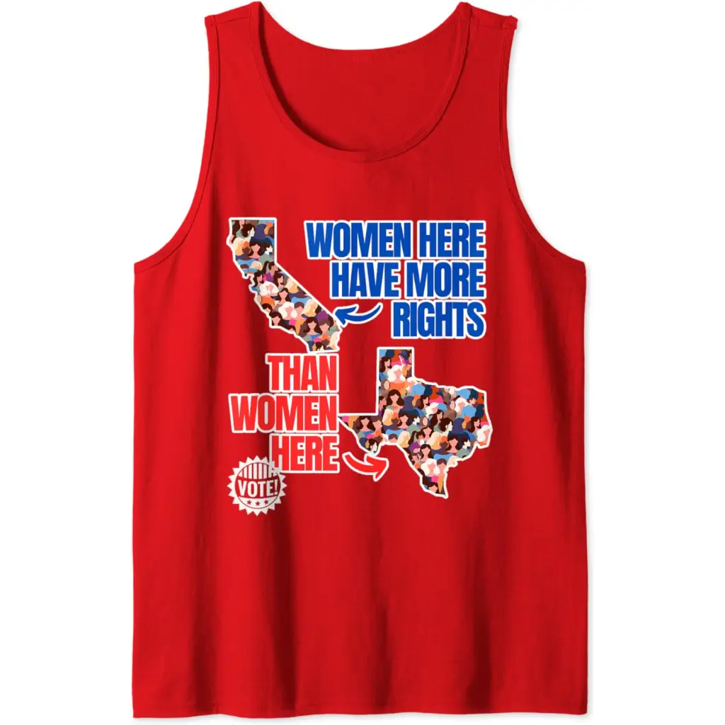 Women in California Have More Rights Than Texas Tank Top