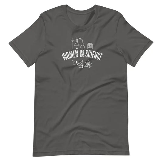 Women in Science Short-sleeve unisex t-shirt - Asphalt / S