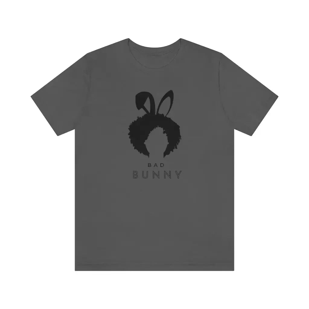 Women’s Afro Bad Bunny Jersey Short Sleeve Tee #1