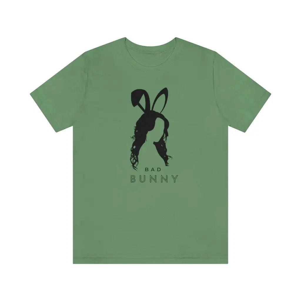 Women’s Bad Bunny Jersey Short Sleeve Tee #1 - Leaf / XS