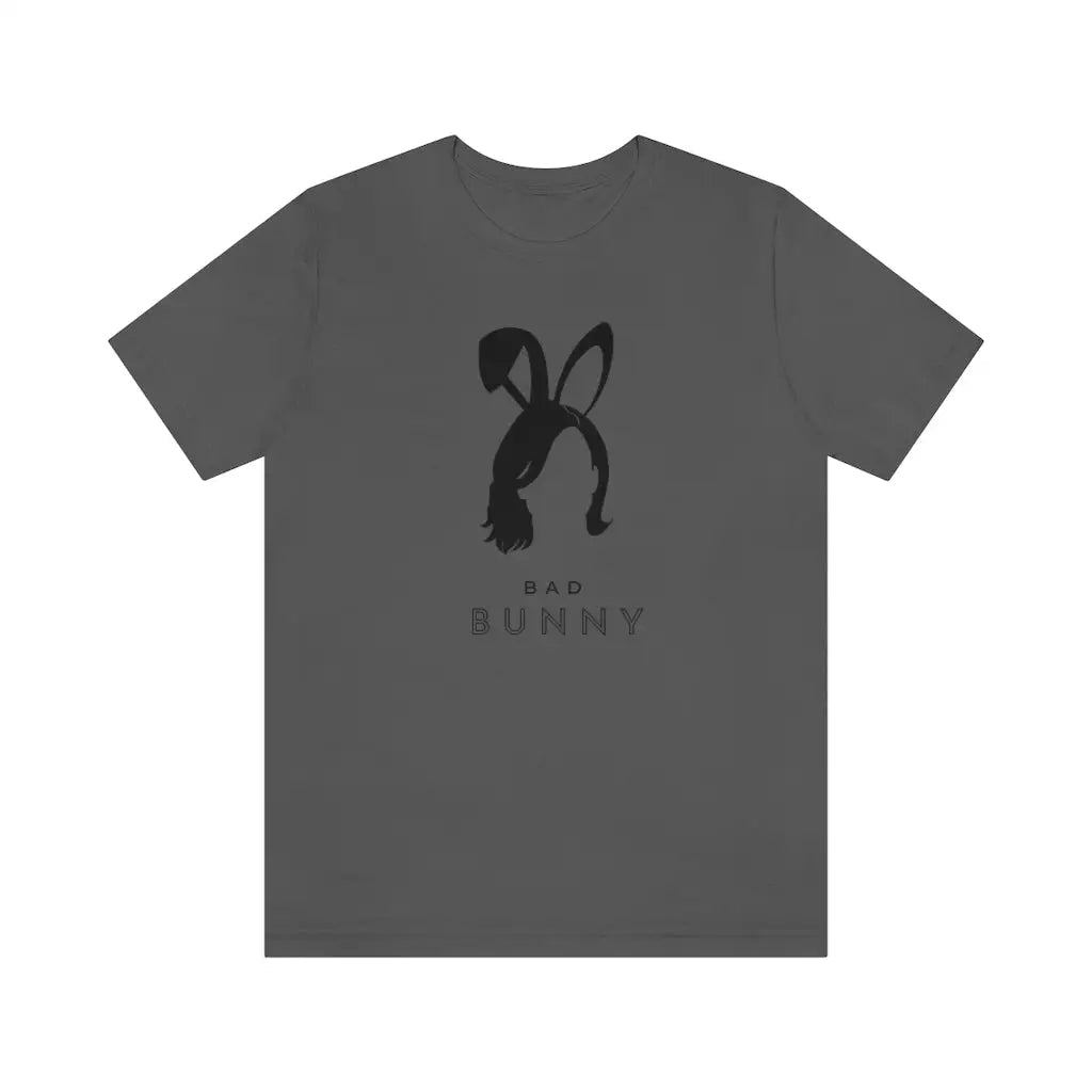 Women’s Bad Bunny Jersey Short Sleeve Tee #2 - Asphalt