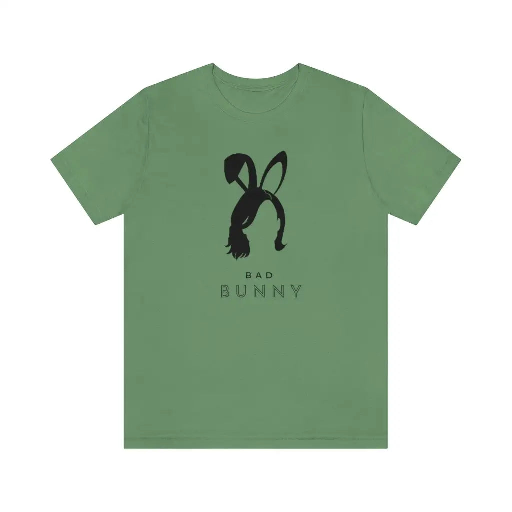 Women’s Bad Bunny Jersey Short Sleeve Tee #2 - Leaf / XS