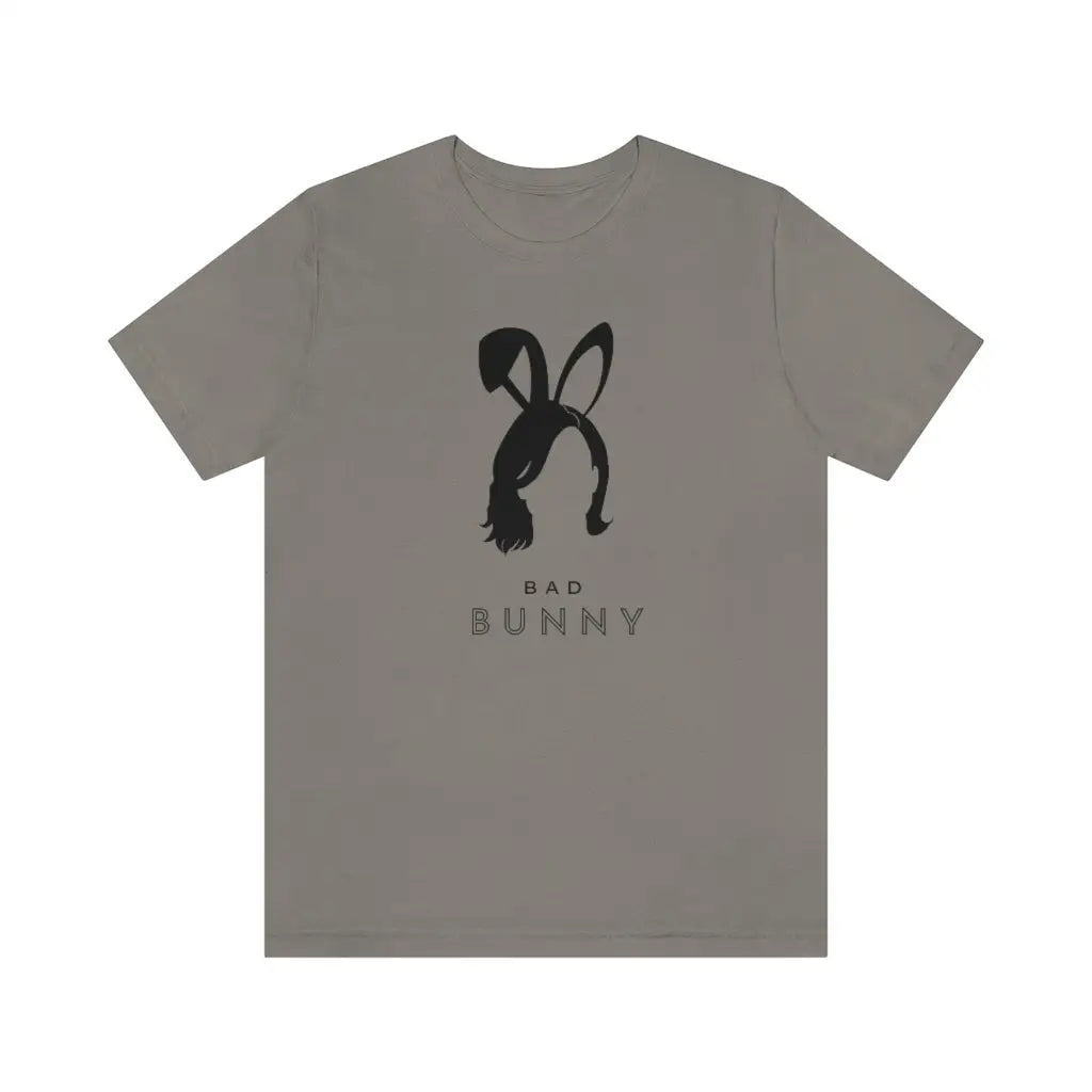 Women’s Bad Bunny Jersey Short Sleeve Tee #2 - Pebble