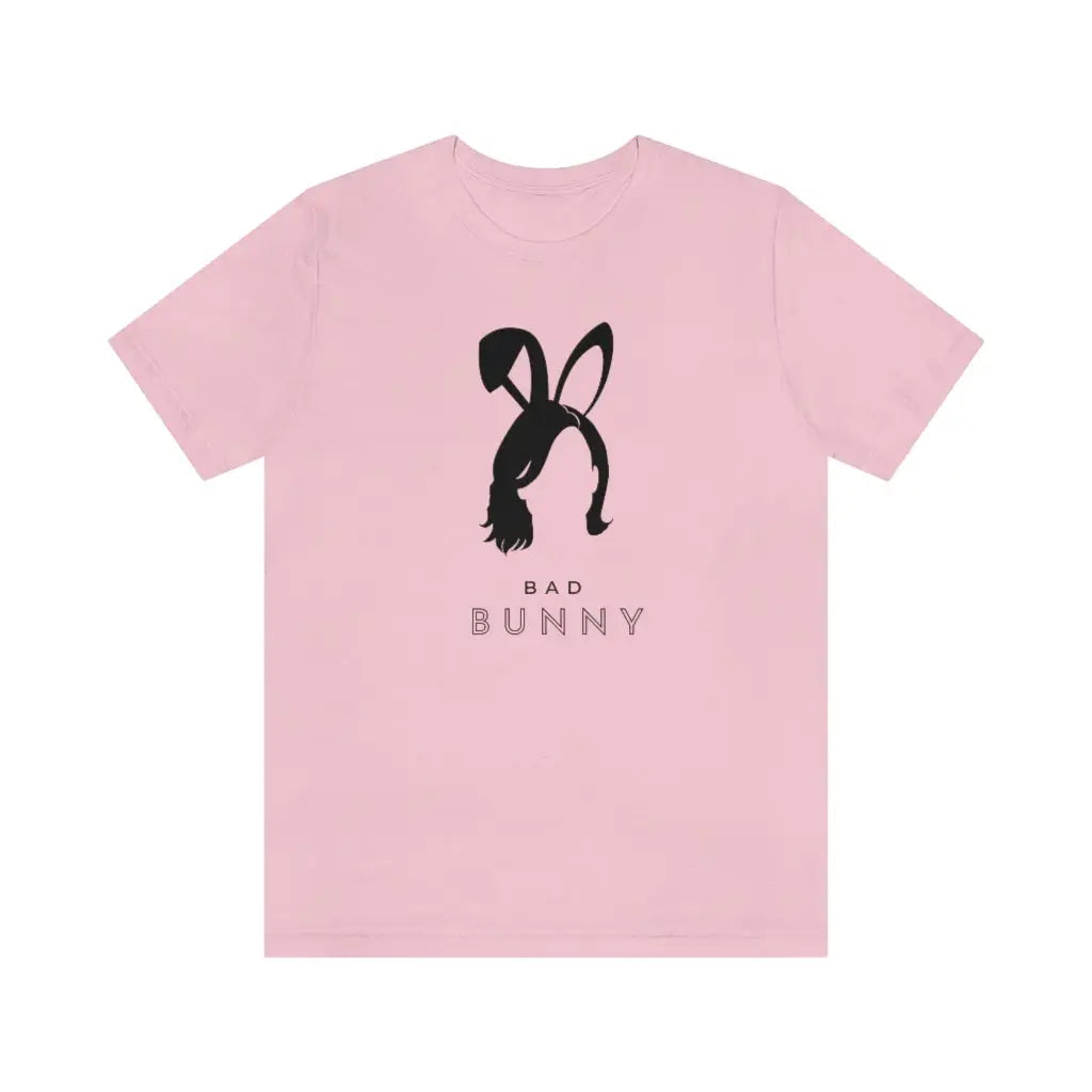 Women’s Bad Bunny Jersey Short Sleeve Tee #2 - Pink / XS