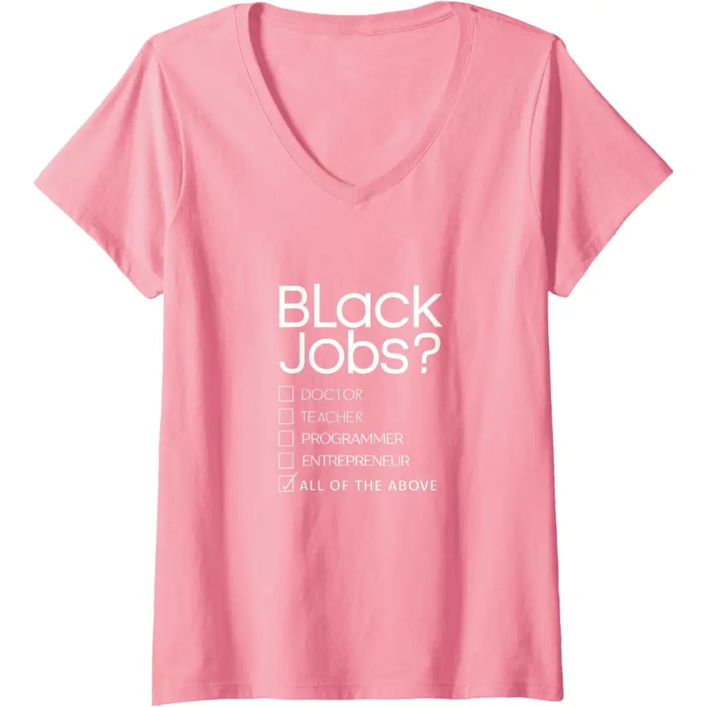 Womens Black Job Definition: Politics professionals V-Neck