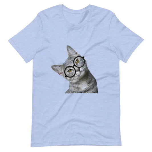 Women’s Cat with Eye Glasses Short-Sleeve T-Shirt
