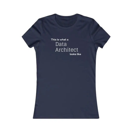 Women’s Data Architect t-shirt - Navy / S - T-Shirt