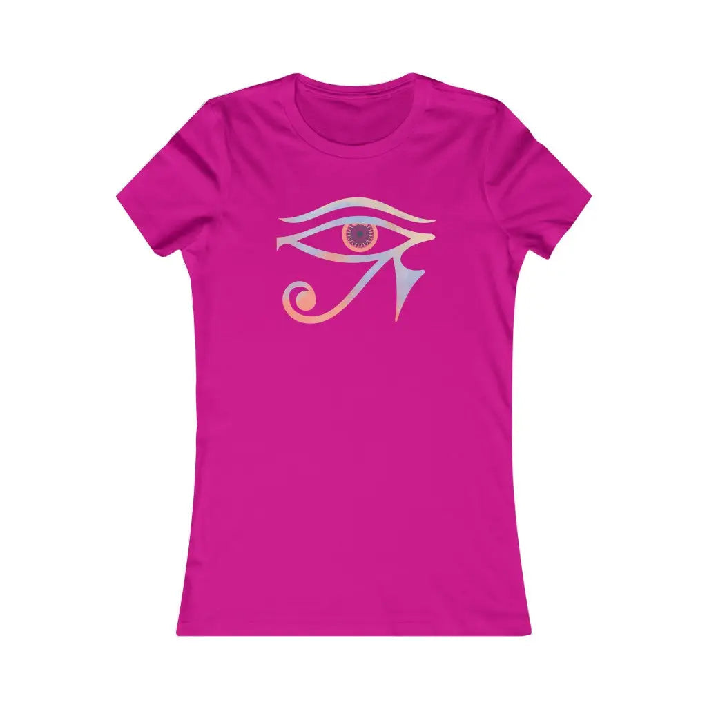 Women’s Eye Of Horus Favorite Tee - Berry / L - T-Shirt