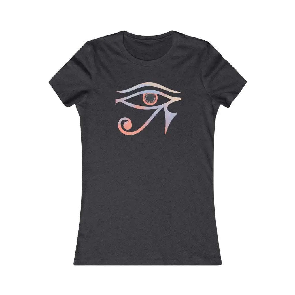 Women’s Eye Of Horus Favorite Tee - Dark Grey Heather / L