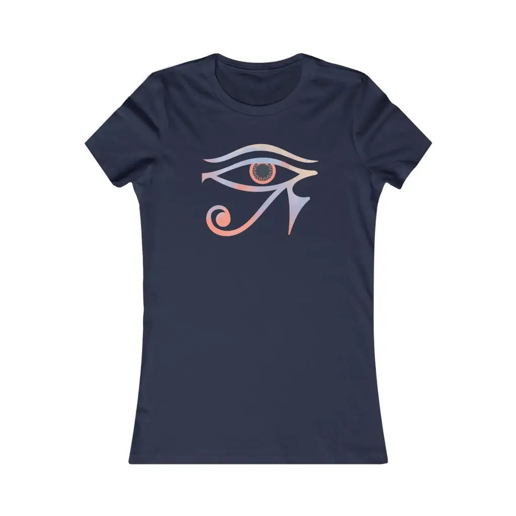 Women’s Eye Of Horus Favorite Tee - Navy / L - T-Shirt