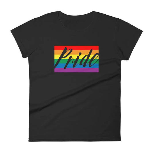 Women’s Gay Pride LGBT t-shirt - Black / S - T-Shirt