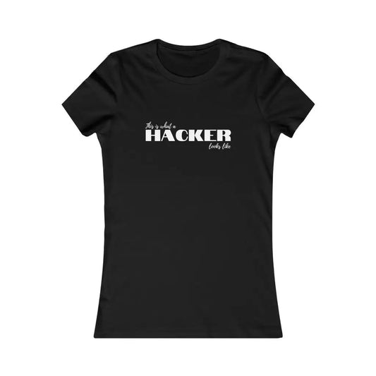 Women’s Hacker t-shirt - Black / S - T-Shirt