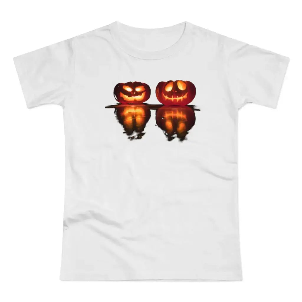 Women’s Jack-o’-lantern Single Jersey T-shirt - White