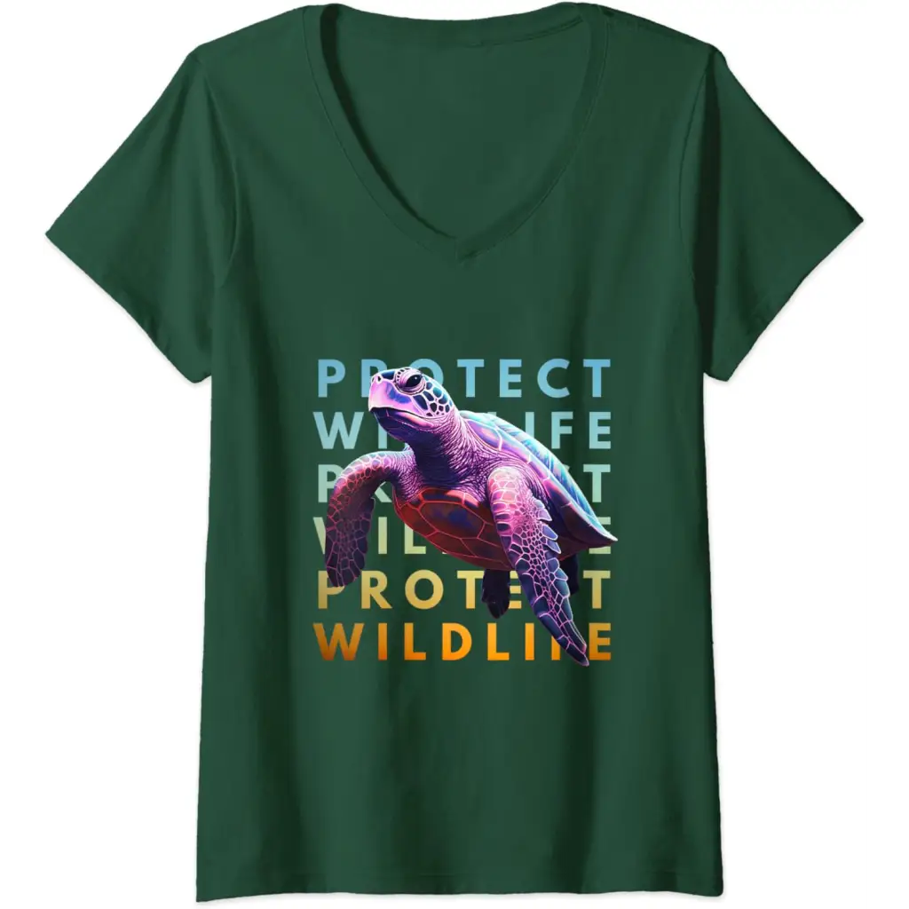 Womens Sea turtle The Ocean Guardian: Protect Wildlife