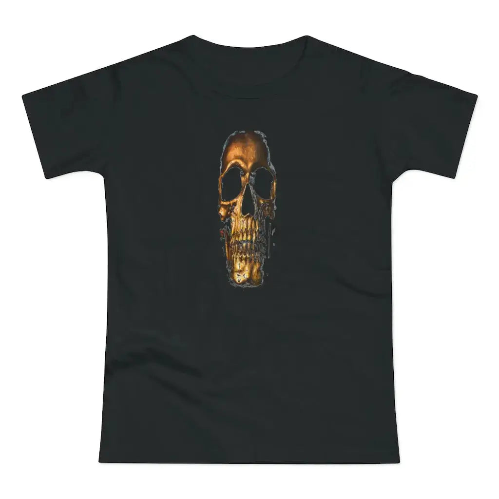 Women’s Skull Single Jersey T-shirt - Black / L - T-Shirt