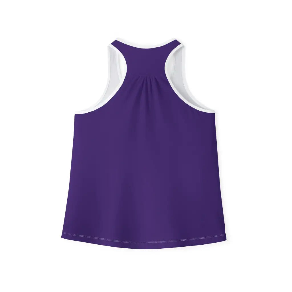 Women’s Sporty Racerback Tank w/White trim Jax Outrunners’