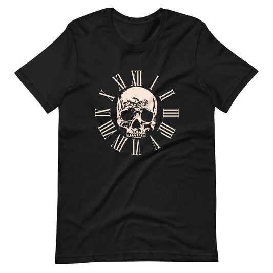 Women’s Time of Death Skull Short-Sleeve T-Shirt - Black