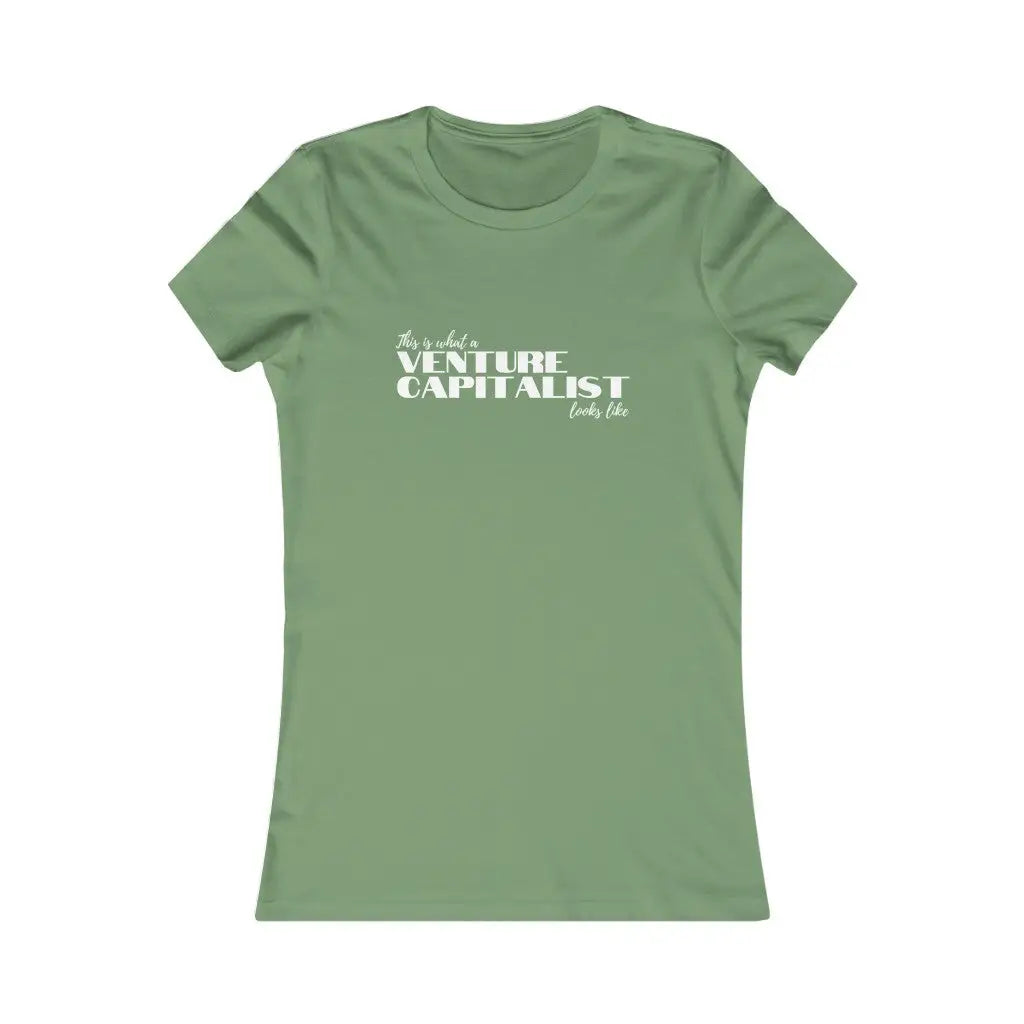 Women’s Venture Capitalist t-shirt - Leaf / S - T-Shirt