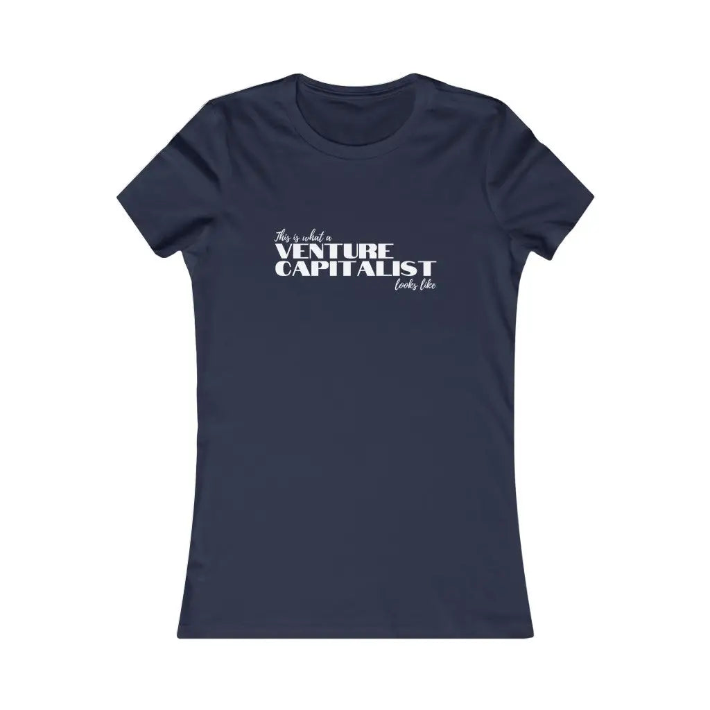 Women’s Venture Capitalist t-shirt - Navy / S - T-Shirt