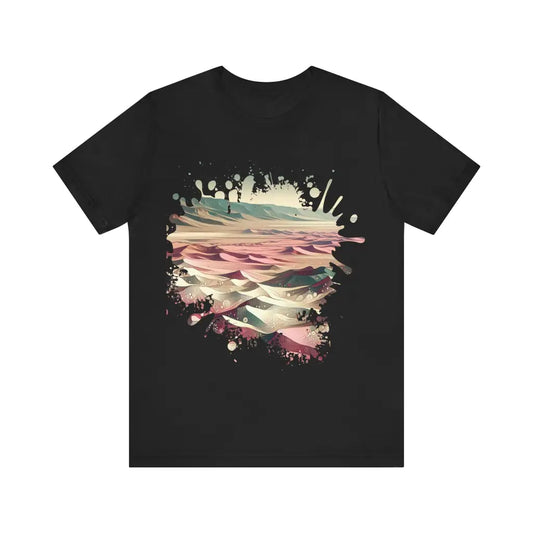 Woven Terrain of Tinted Layers - Jersey Short Sleeve Tee