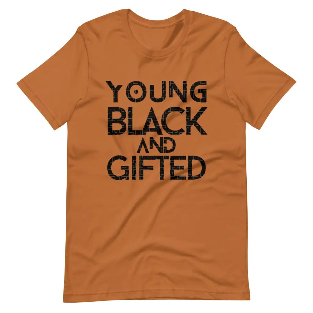 Young Black and Gifted t-shirt - Toast / S - T-Shirt